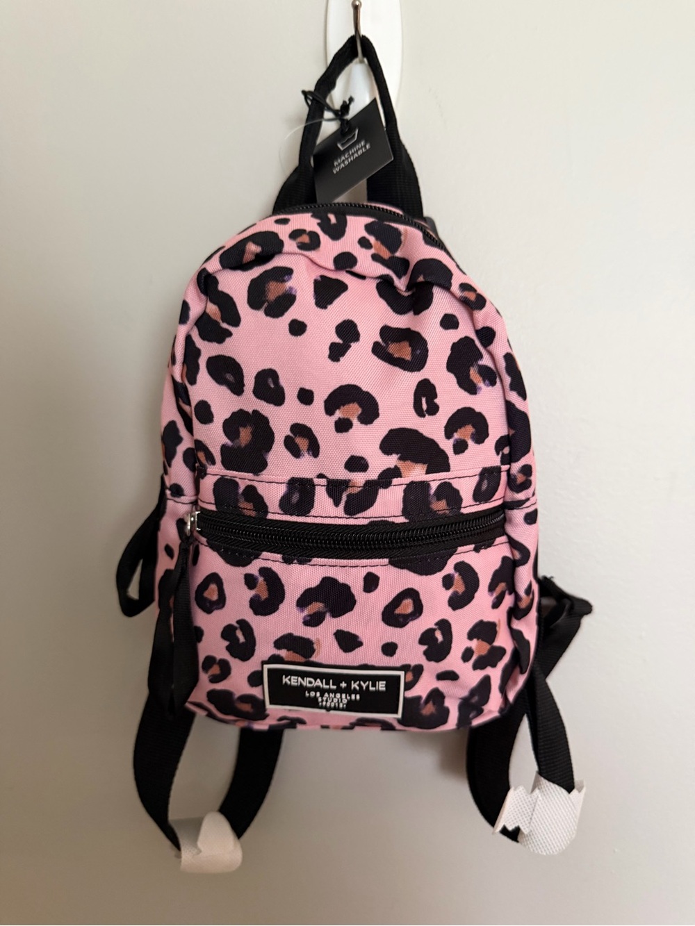 Kendall & Kylie Pink Leopard Kids Mini Backpack